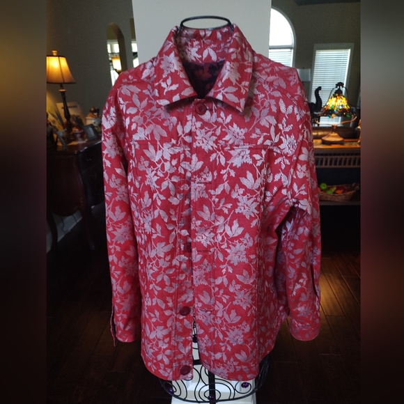 Coldwater Creek Reversible Jacket - Picture 3 of 7